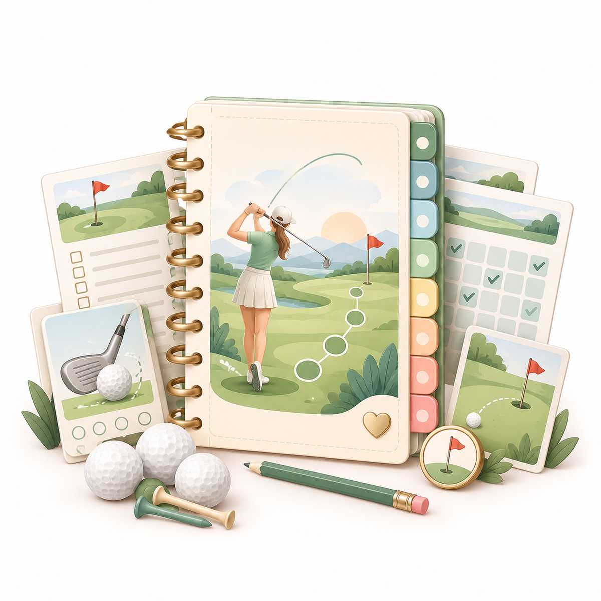 8-Week Beginner Golf Improvement Program